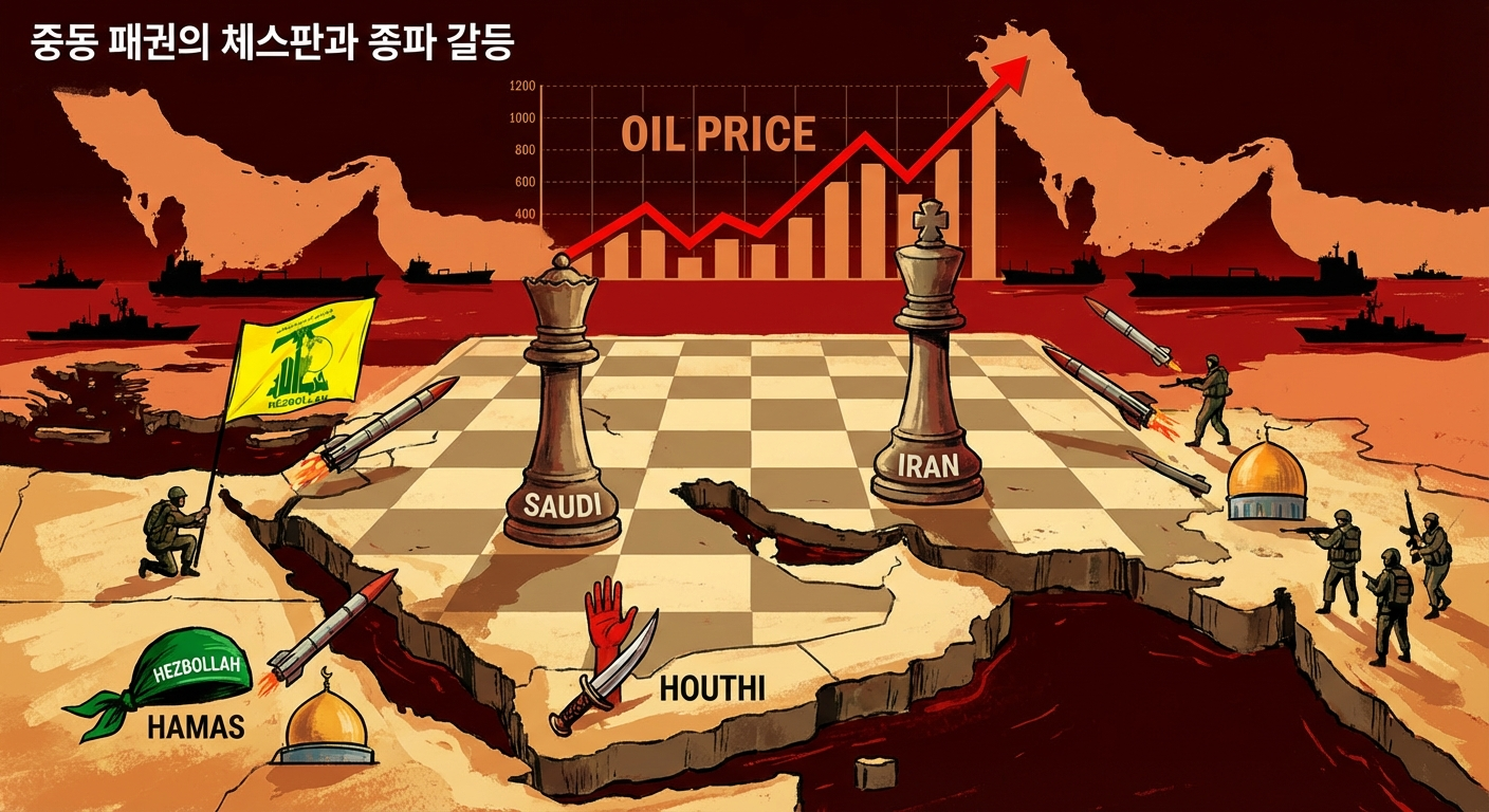 중동 패권의 체스판